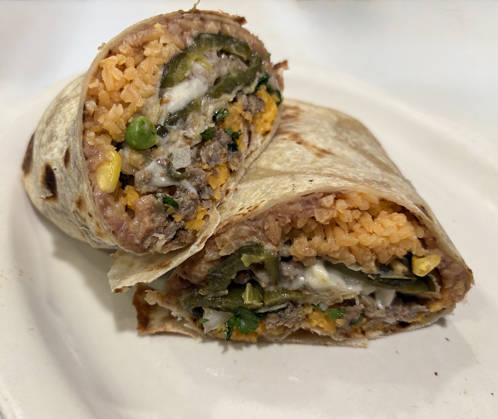 Fresh Mexican dish at Taqueria el Charro de Jalisco